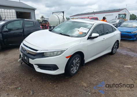 2016 Honda Civic Ex z USA, uszkodzony, nr VIN 19XFC2F78GE079940